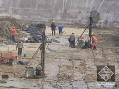 四平我公司承建北京房山区水池地基注浆加固工程